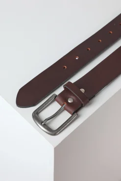 Barkers Leather Goods|Belts^Acre Leather Belt BROWN