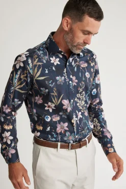 Barkers Classic Fit Shirts|Classic Fit Shirts^Apothecary Business Shirt NAVY