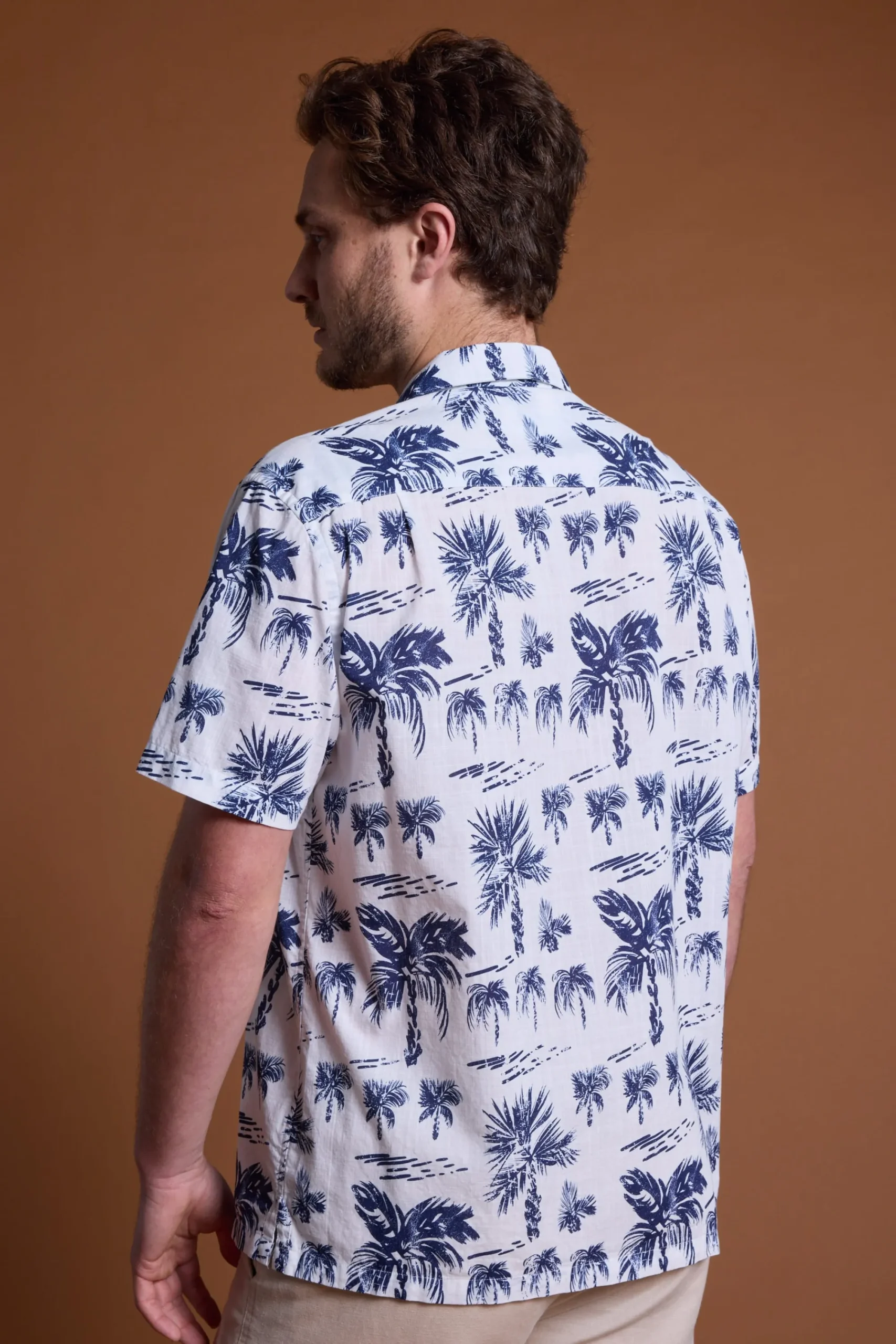 Barkers Casual Shirts|Casual Shirts^Atlanta Print Cuban Shirt