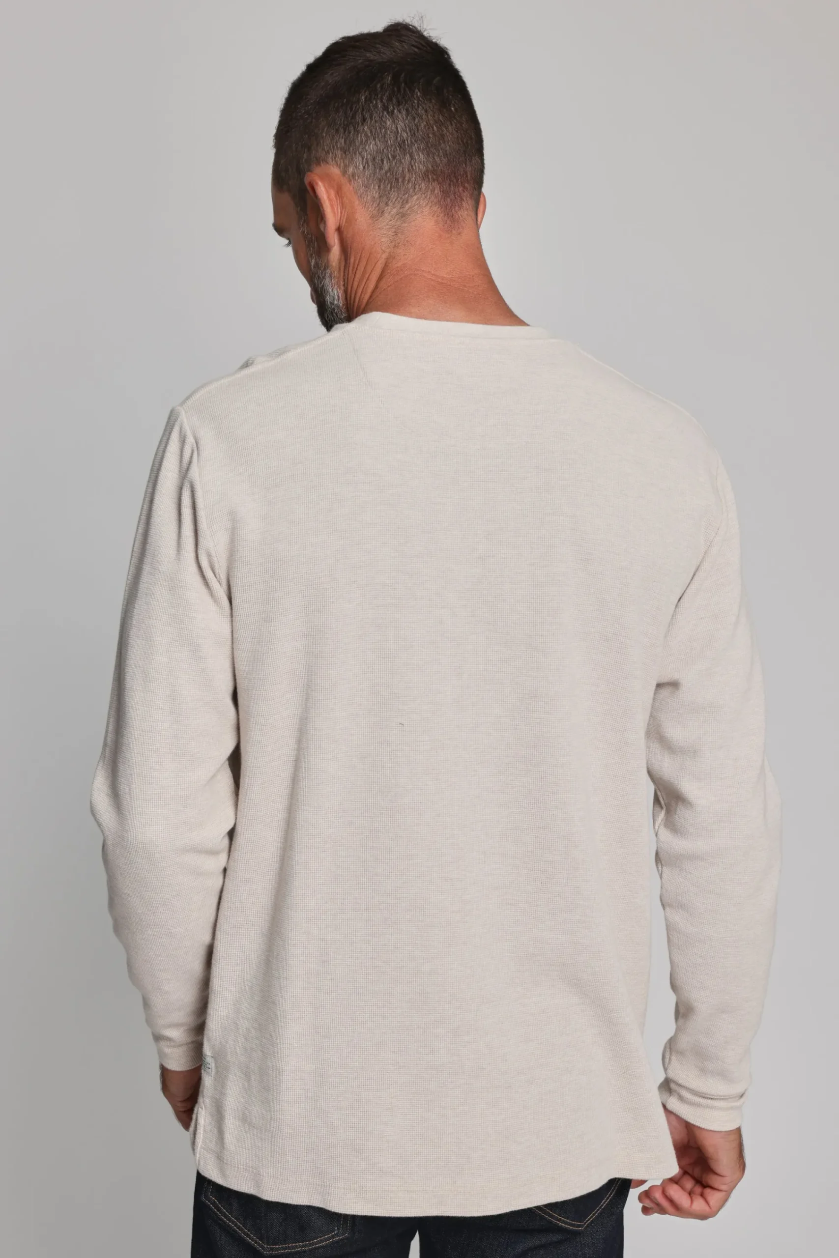 Barkers Sweatshirts & Hoodies^Avenue Waffle Crew OATMEAL MARL