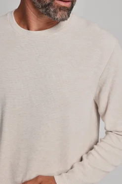 Barkers Sweatshirts & Hoodies^Avenue Waffle Crew OATMEAL MARL