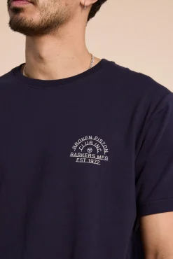 Barkers Graphic & Stripes^Axel Print Tee INK