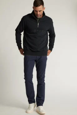 Barkers Sweatshirts & Hoodies^Heritage 1/4 Zip BLACK
