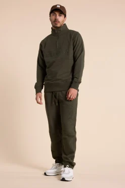 Barkers Sweatshirts & Hoodies^Heritage 1/4 Zip KHAKI