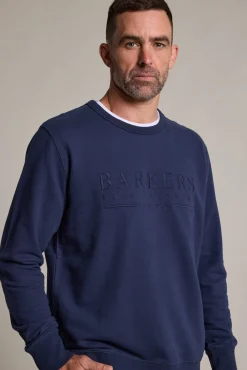 Barkers Sweatshirts & Hoodies^Heritage Crew NAVY