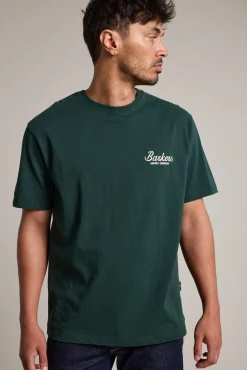 Barkers Graphic & Stripes^Supply Co Tee BOTTLE GREEN