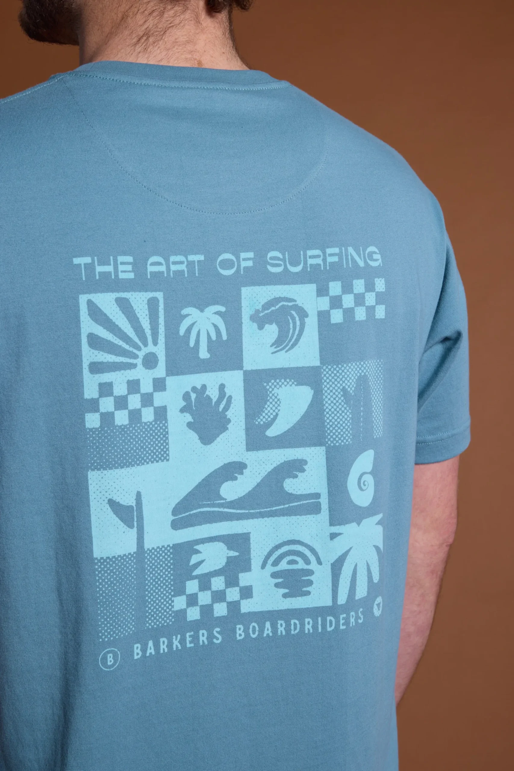 Barkers Graphic & Stripes^Boardriders Print Tee