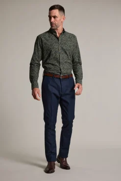 Barkers Classic Fit Shirts|Classic Fit Shirts^Boxwood Print Shirt