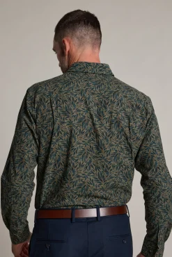 Barkers Classic Fit Shirts|Classic Fit Shirts^Boxwood Print Shirt