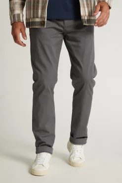 Barkers Straight Fit Pants|Tapered & Slim Fit Pants^Carnaby Chino GUNMETAL