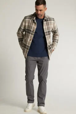 Barkers Straight Fit Pants|Tapered & Slim Fit Pants^Carnaby Chino GUNMETAL