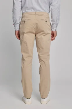 Barkers Straight Fit Pants|Tapered & Slim Fit Pants^Carnaby Chino SAND