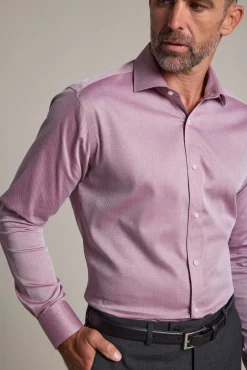 Barkers Tailored Fit Shirts|Tailored Fit Shirts^Chase Jaquard Dot Business Shirt