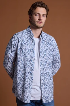 Barkers Long Sleeve|Long Sleeve Shirts^Chisel Print Shirt