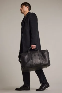 Barkers Leather Goods|Bags & Luggage^Costello Leather Weekender Bag BLACK