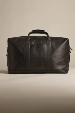 Barkers Leather Goods|Bags & Luggage^Costello Leather Weekender Bag BLACK
