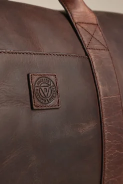 Barkers Leather Goods|Bags & Luggage^Costello Leather Weekender Bag WALNUT BROWN