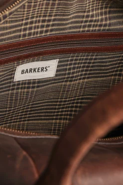 Barkers Leather Goods|Bags & Luggage^Costello Leather Weekender Bag WALNUT BROWN