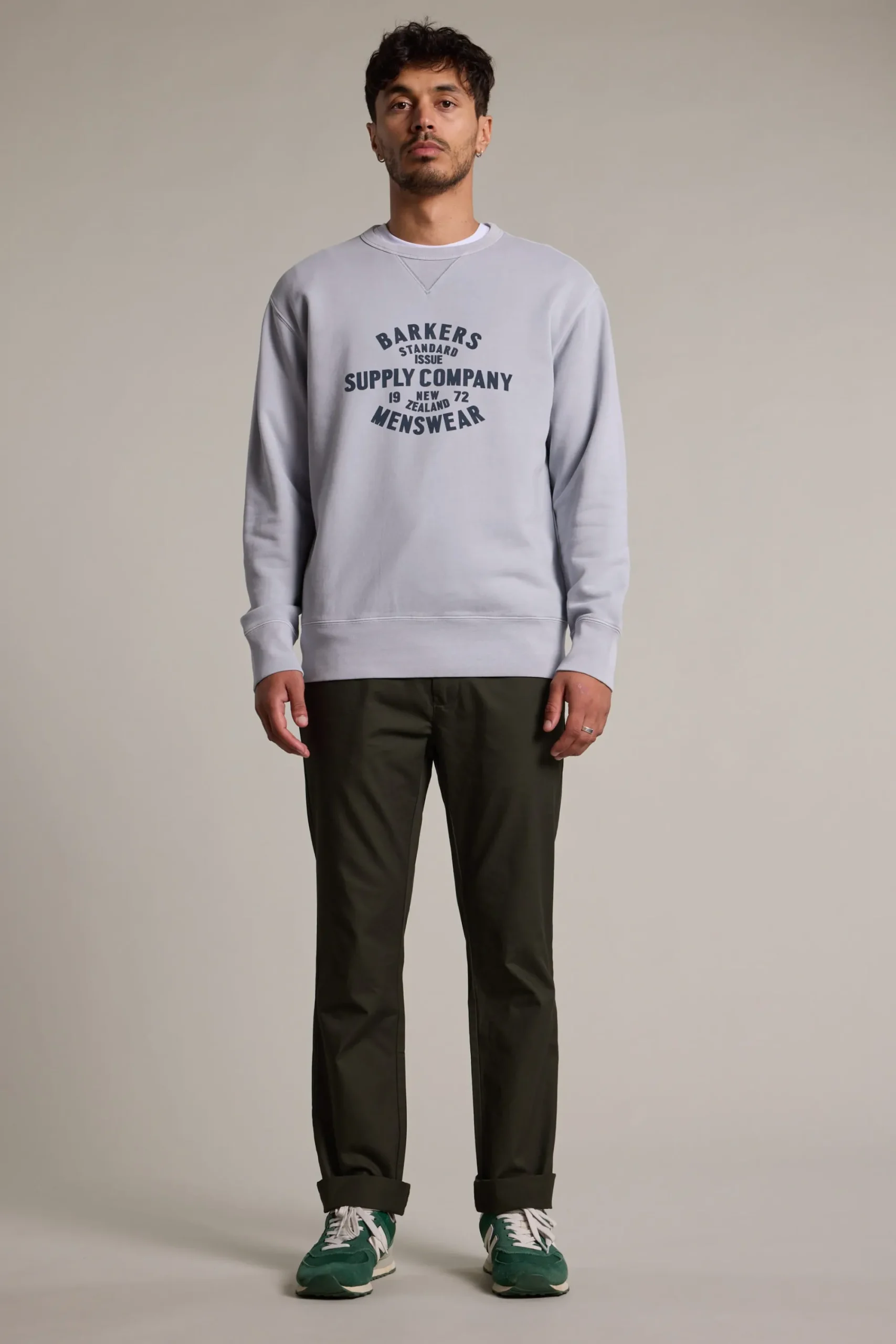 Barkers Straight Fit Pants|Chinos^Dundas Chino DARK KHAKI