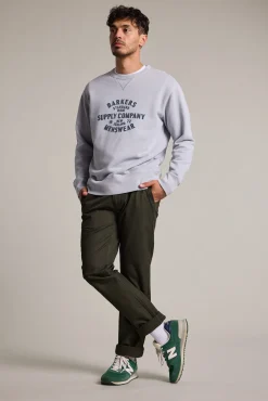 Barkers Straight Fit Pants|Chinos^Dundas Chino DARK KHAKI