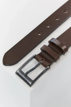 Barkers Leather Goods|Belts^Frances Leather Belt BROWN