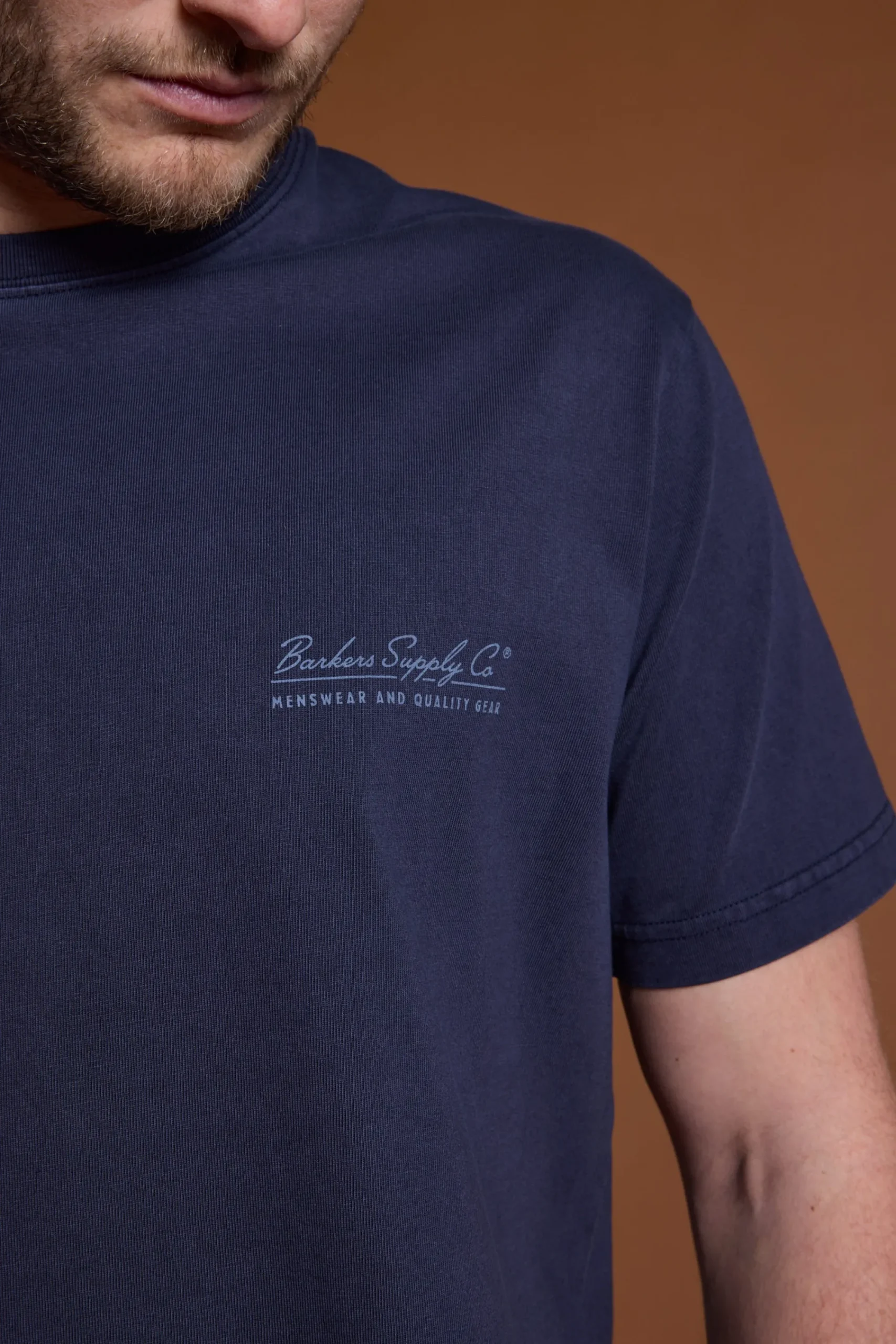 Barkers Graphic & Stripes^Horizon Print Tee INK