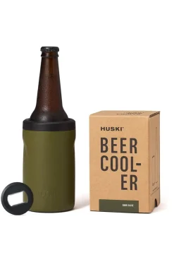 Barkers Drink Bottles & Flasks^Huski Beer Cooler 2.0 DARK OLIVE