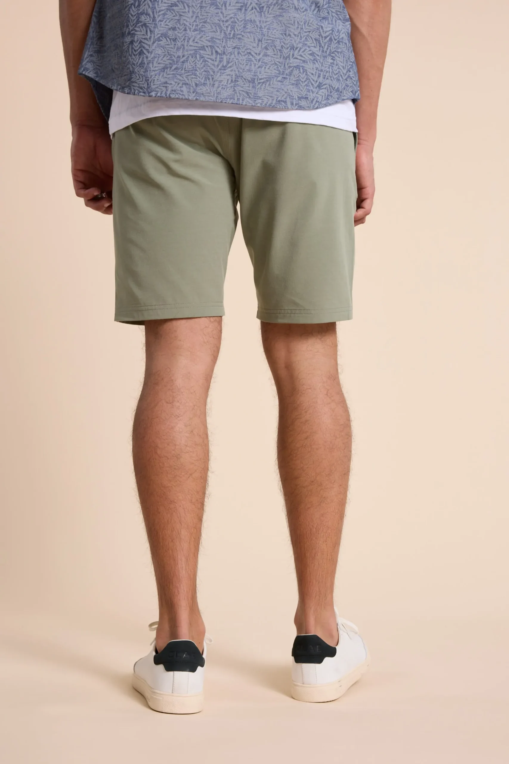 Barkers Shorts^Hutchinson Walkshort GREEN MARL