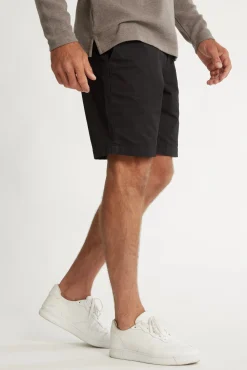 Barkers Shorts^Kingly Chino Short BLACK