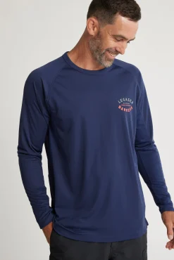 Barkers Graphic & Stripes^LegaSea Supporter UV Long Sleeve Tee