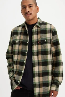 Barkers Casual Shirts|Casual Shirts^Levi's Jackson Worker Check Shirt GREY CHECK