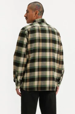 Barkers Casual Shirts|Casual Shirts^Levi's Jackson Worker Check Shirt GREY CHECK