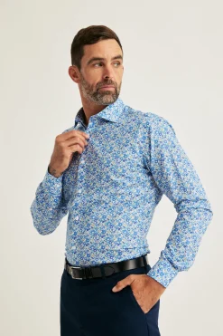 Barkers Tailored Fit Shirts|Tailored Fit Shirts^Liberty Betsy Ann Print Shirt