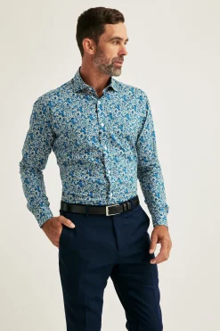Barkers Tailored Fit Shirts|Tailored Fit Shirts^Liberty Emma And Georgina Print Shirt