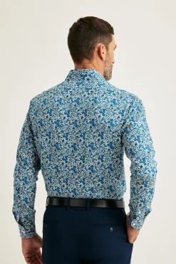 Barkers Tailored Fit Shirts|Tailored Fit Shirts^Liberty Emma And Georgina Print Shirt