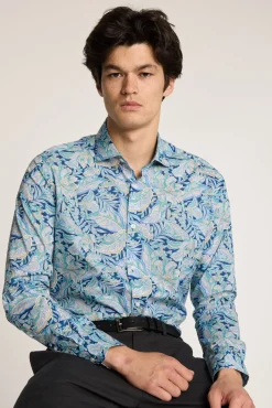 Barkers Tailored Fit Shirts|Tailored Fit Shirts^Liberty Hawaiian Paisley Print Shirt