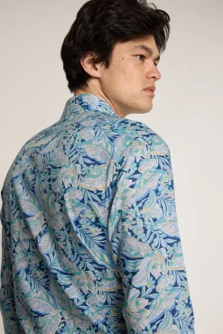 Barkers Tailored Fit Shirts|Tailored Fit Shirts^Liberty Hawaiian Paisley Print Shirt