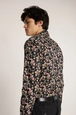 Barkers Tailored Fit Shirts|Tailored Fit Shirts^Liberty Honeysuckle Dance Print Shirt