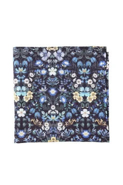 Barkers Pocket Squares|Suiting Accessories^Liberty Mary Patricia Pocket Square - Blue Floral