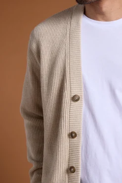 Barkers Cotton Knitwear^Lightwood Cotton Cardi