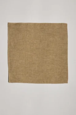 Barkers Pocket Squares|Suiting Accessories^Linen Pocket Square CAMEL