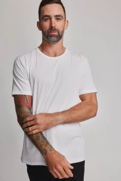 Barkers Essential Tees^Linton Supima Tee WHITE