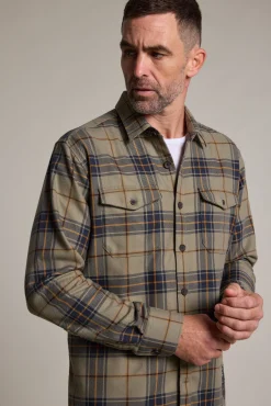 Barkers Long Sleeve|Long Sleeve Shirts^London Check Overshirt