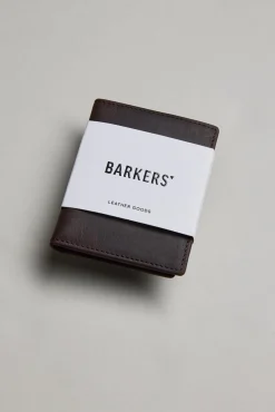 Barkers Leather Goods|Wallets^Marlin Leather Slim Wallet WALNUT BROWN