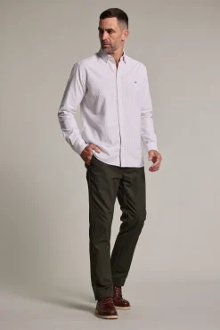 Barkers Classic Fit Shirts|Classic Fit Shirts^Martin Oxford Shirt TAUPE