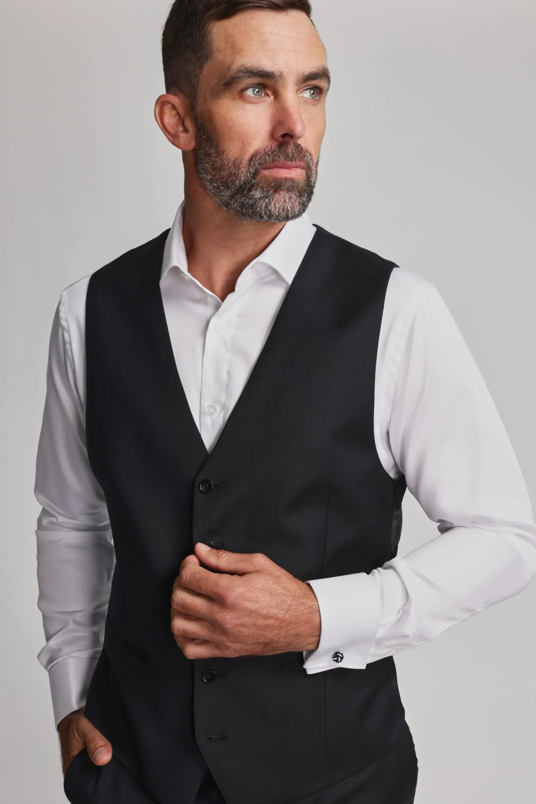 Barkers Waistcoats|Waistcoats^Mayfair ZQ Waistcoat BLACK