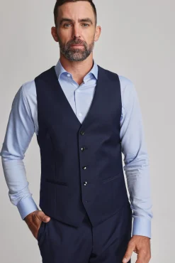 Barkers Waistcoats|Waistcoats^Mayfair ZQ Waistcoat NAVY