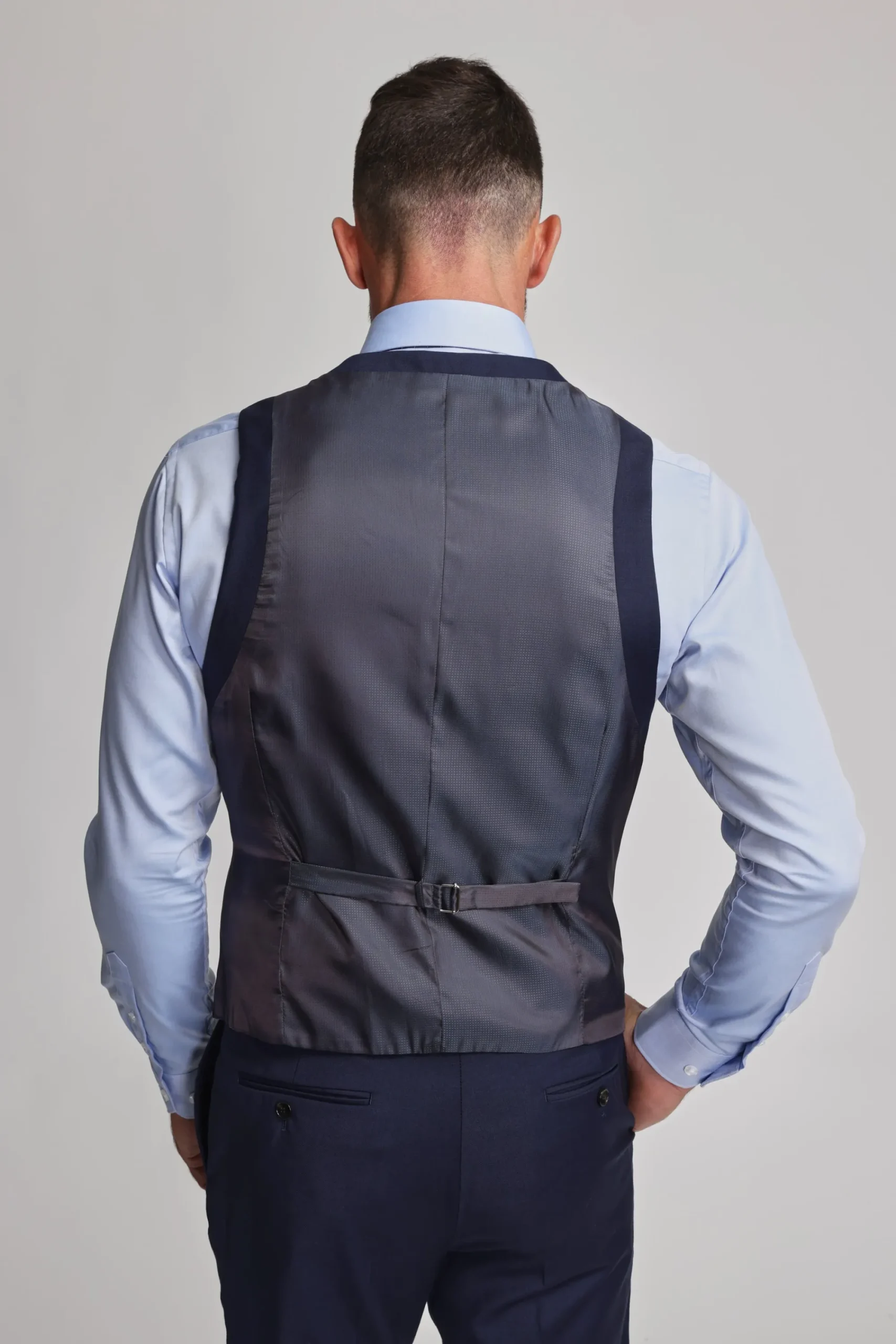 Barkers Waistcoats|Waistcoats^Mayfair ZQ Waistcoat NAVY