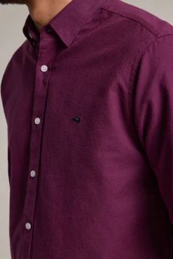 Barkers Classic Fit Shirts|Classic Fit Shirts^Maynard Oxford Shirt BERRY