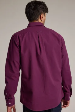 Barkers Classic Fit Shirts|Classic Fit Shirts^Maynard Oxford Shirt BERRY